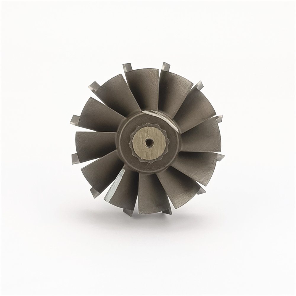 Turbo Turbine Wheel Shaft Hx35 Ind 65.4mm Exd 58.08mm Shaft Length 138.3mm